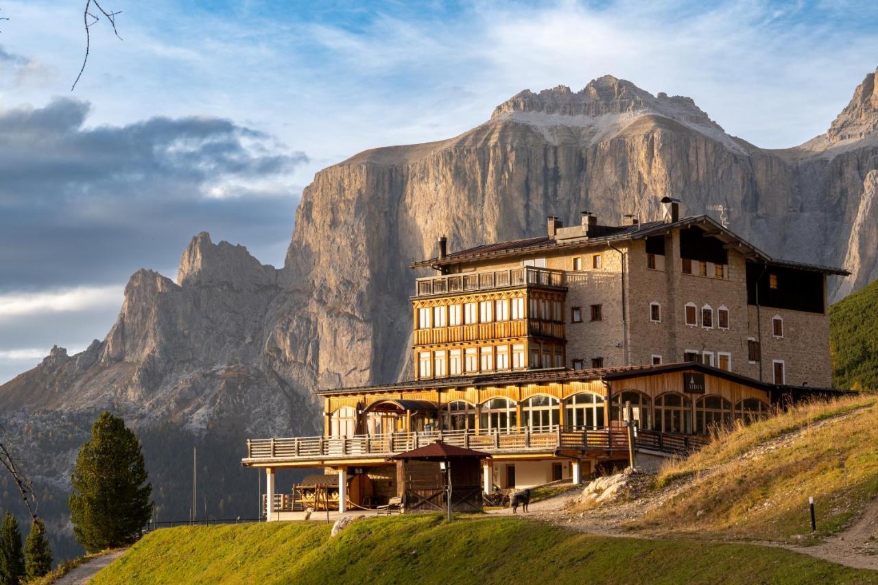 Hotel Pordoi Passo Pordoi Vegetarian Hotel 卡纳泽伊 外观 照片